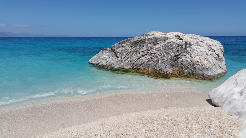 land, solid, beach, scenics, no people, rock - object, holidays, idyllic, coast, beautiful, summer, sand, scenics - nature, outdoors, cala goloritzè, horizon
