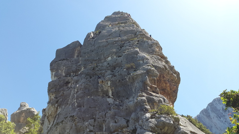 scenics - nature, pinnacle, monte caroddi, solid, environment, aguglia di goloritzè, steep, travel, climb, cliff, beauty in nature, sardinia, rock, gulf of orosei