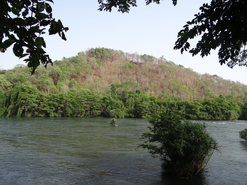 tranquil scene, outdoors, waterfront, scenics - nature, 4K, sky, non-urban scene, beauty in nature, clear sky, tranquility, india, river, karnataka, plant