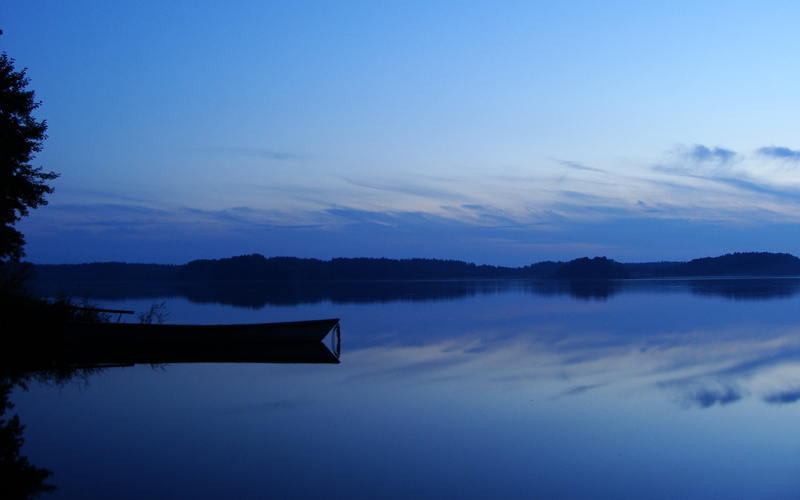 2K, sea, lakes, mazury, nature, art, hd, sunset, poland