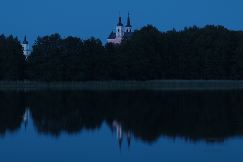 outdoors, tree, plant, no people, nature, scenics - nature, building, tranquility, built structure, 5K, monastery, wigry, building exterior, architecture