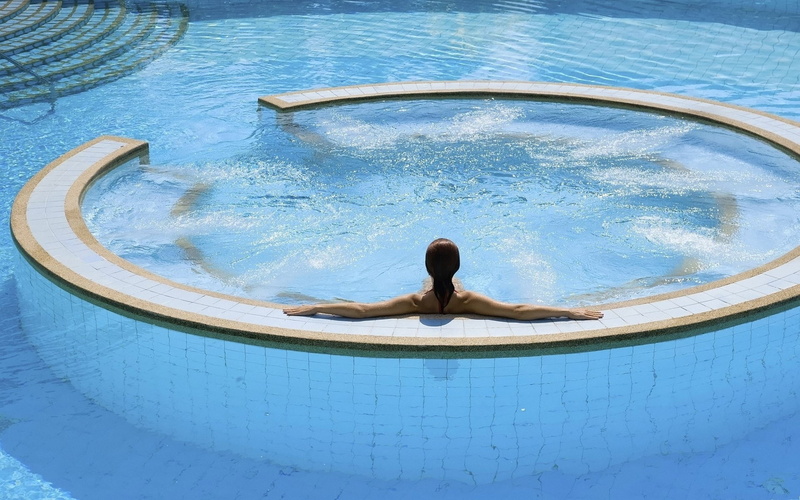 mood, girl, 1080P, cool, jacuzzi, relaxation