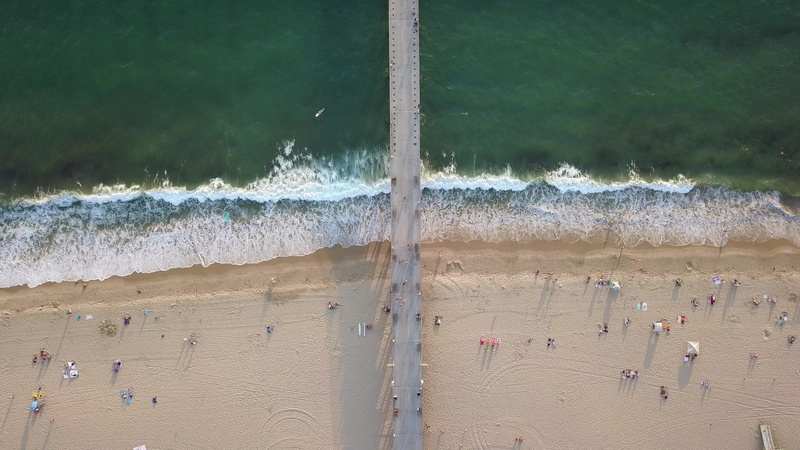 coast, sand, ocean, land, wooden post, outdoors, motion, shore, beach, nature, sea, water, pier, s, beauty in nature, day, eye, 4K, bird, wave, sandbanks