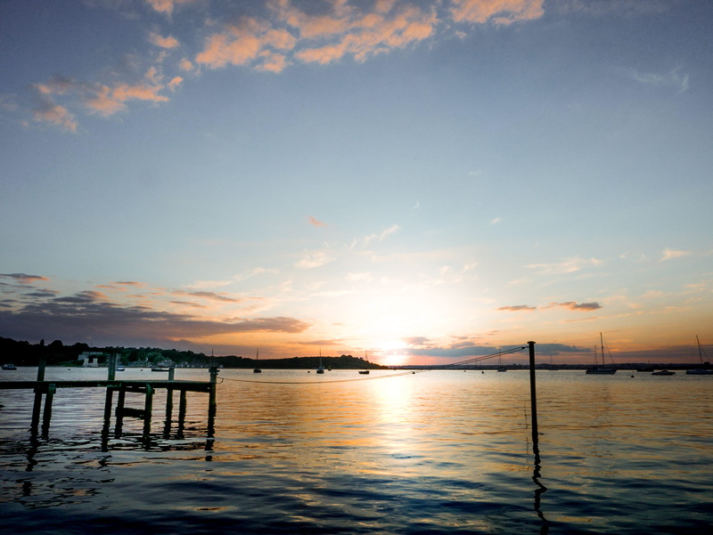 waterfront, tranquil scene, marina, highlights, built structure, sandbanks, nature, water, sea, poole, outdoors, ripple, wooden post, blue, beach