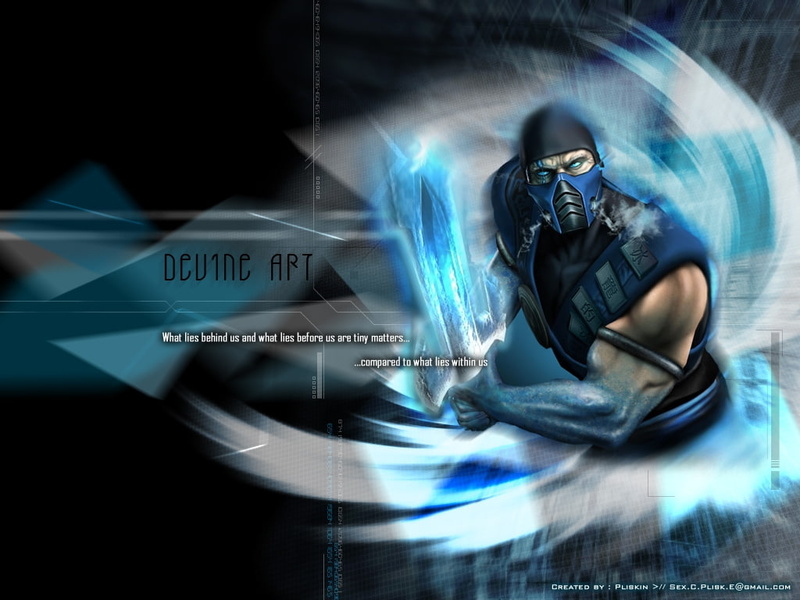 x, Mortal Kombat, 480P, kombat, mortal, Sub-Zero, art, video, games, hd, subzero
