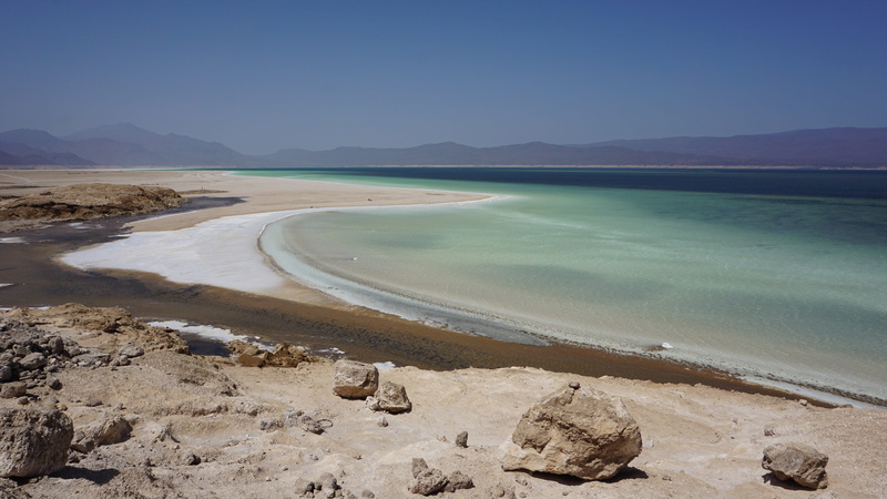 idyllic, water, abe lake, landscape, nature, environment, outdoors, Salt Mine, Salt, tranquility, Lake, no people, lagoon, scenics - nature, beauty in nature