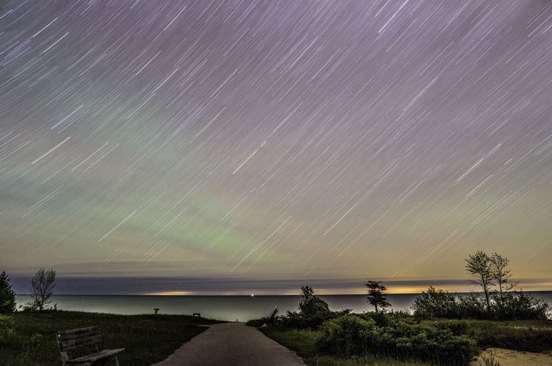 landscape, night, scenery, constellation, land, space and astronomy, plant, outdoors, long exposure, United States, sky, nature, scenics - nature, astronomy