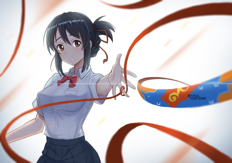 1080P, Mitsuha Miyamizu, Kimi No Na Wa., Anime, Your Name.