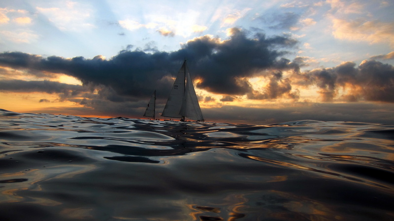 travel, horizon over water, sea, mode of transportation, transportation, outdoors, tranquility, scenics - nature, sailing, cloud - sky, beauty in nature