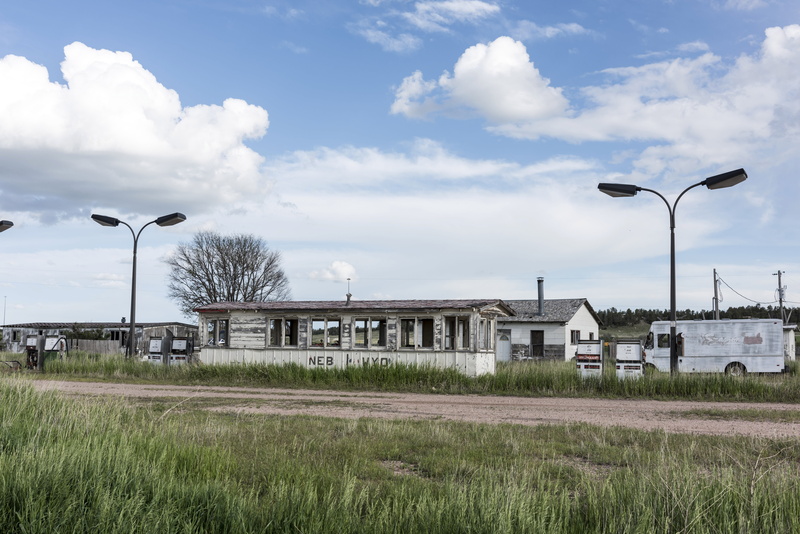 cloud - sky, wyoming, pine, Carol M. Highsmith, pine bluffs, industry, Building, Wyoming, sky, public domain, tree, Pine Bluffs, landscape, building exterior