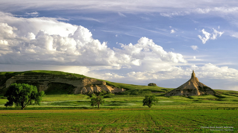 nebraska, chimney, 2K, bayard, rock, North America