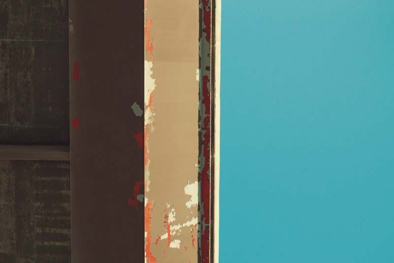 transportation, day, vertical, minimalist, sunlight, pastel, united states, sky, colors, water, bridge, built structure, 5K, window, omaha, clear sky