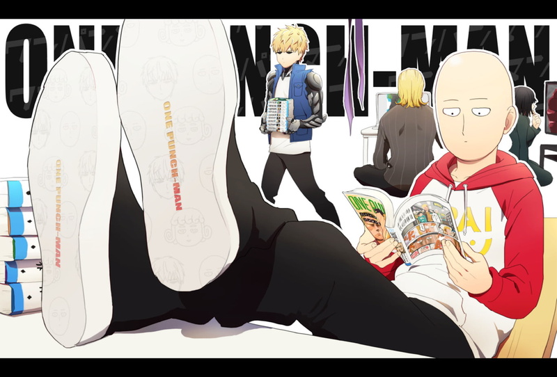 Anime, King (One-Punch Man), Saitama (One-Punch Man), Genos (One-Punch Man), Fubuki (One-Punch Man), 720P, One-Punch Man