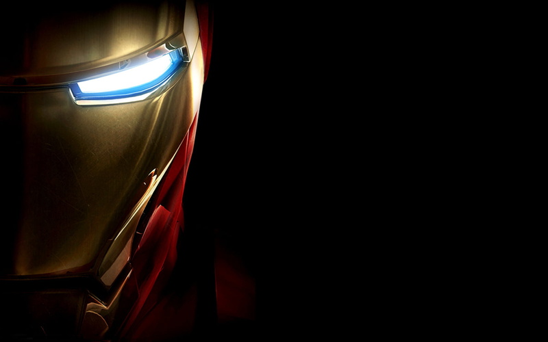 iron, Iron Man, 720P, night, glowing, retro styled, light - natural phenomenon, blank, no people, metal, illuminated, dark, lighting equipment