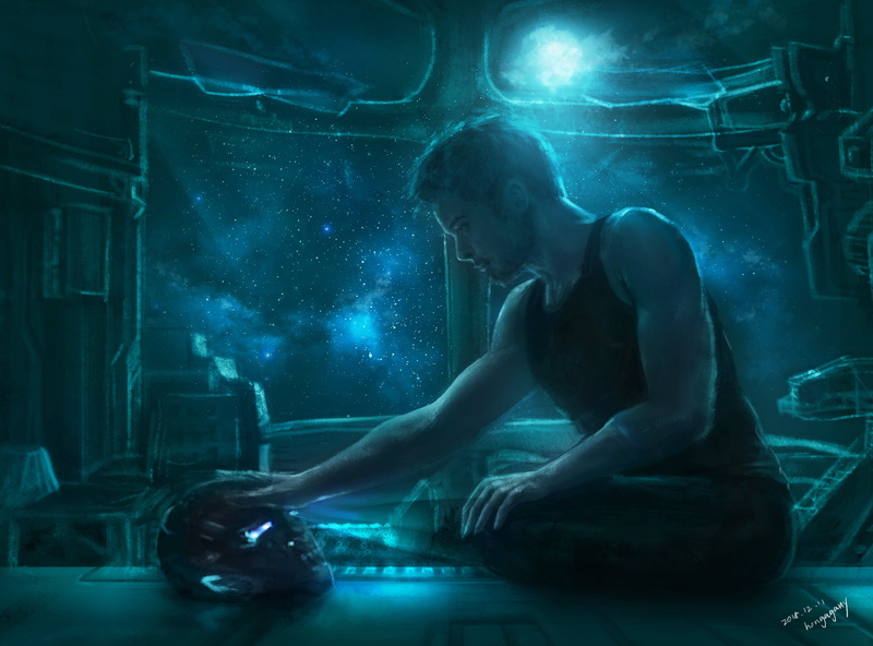 Tony Stark, The Avengers, 4K, Avengers EndGame