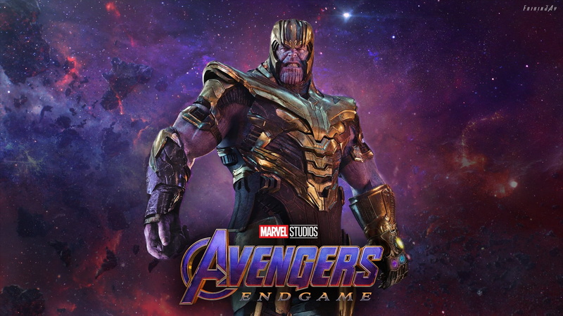 Avengers Finale, mad Titan, Thanos, Avengers: Endgame, 1080P, space