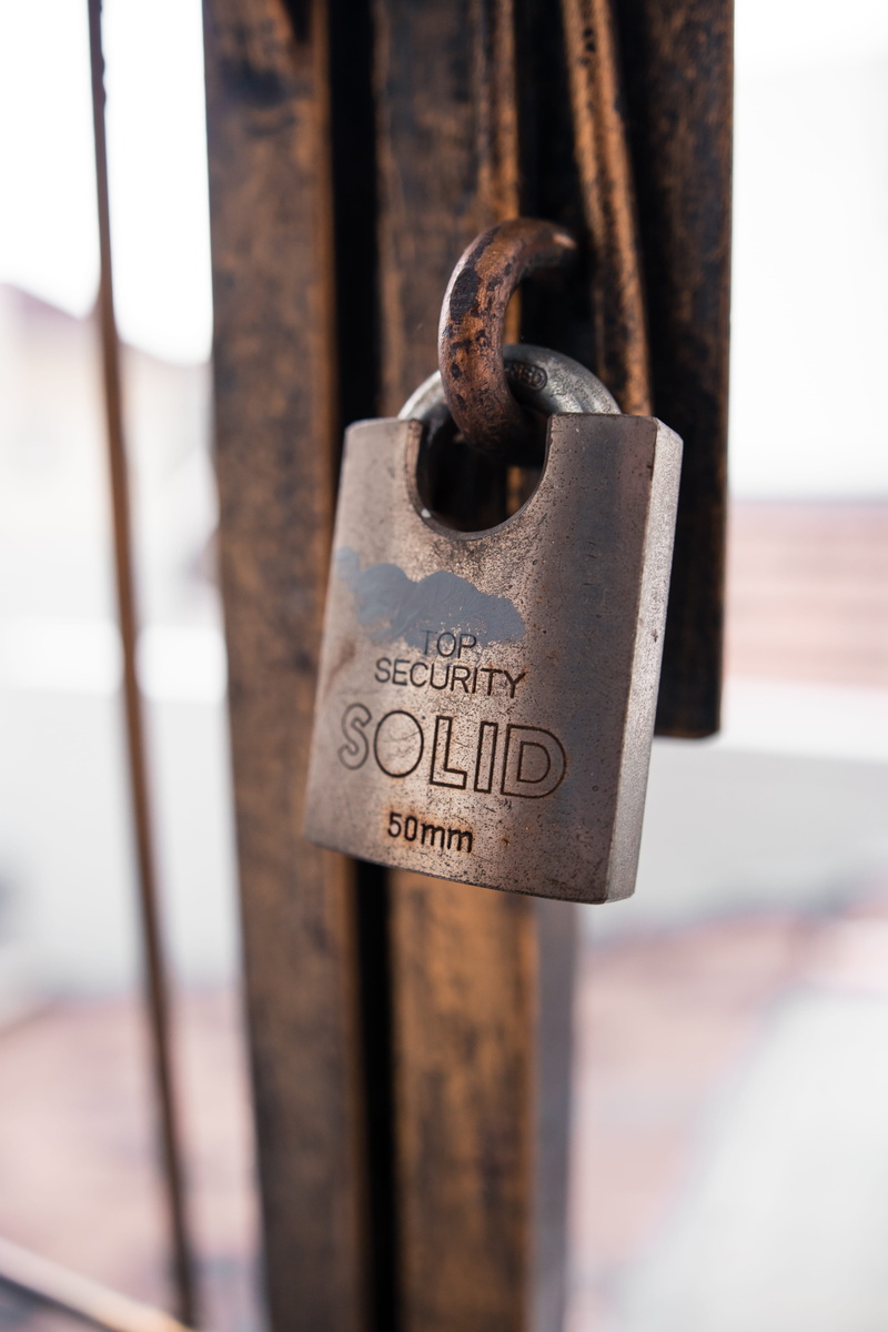 mirror, metal, love, hanging, lock key, safety, protection, message, rusty, combination lock, emotion, clock, wall clock, weaponry, rust, railing, rustic