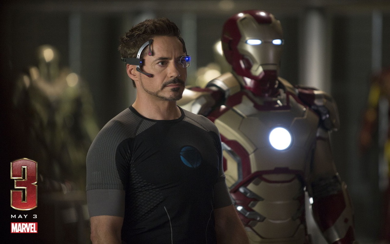 one person, motorcycle, front view, Tony Stark, lifestyles, 1080P, holding, portrait, adult, illuminated, standing, focus on foreground, men, young adult