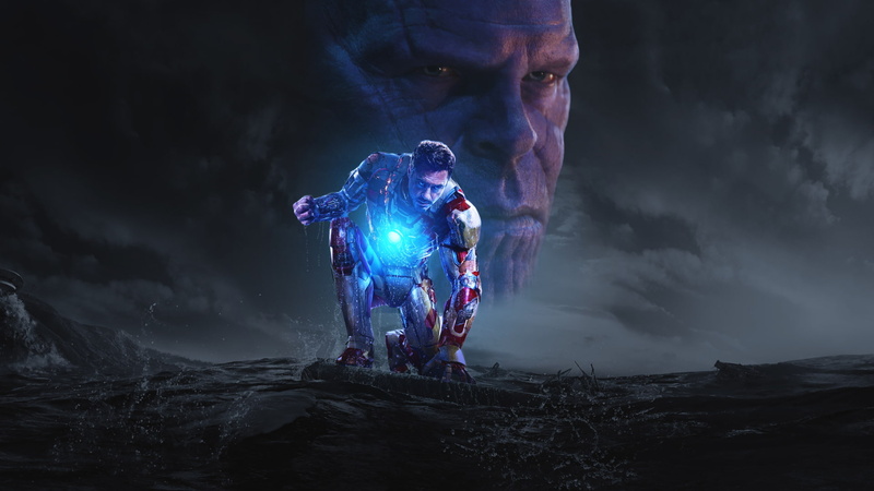 Iron Man 3, 1080P, Thanos, Iron Man, Robert Downey Jr.