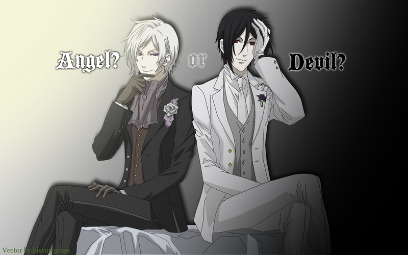 flowers, 1080P, demons, sebastian, hair, michaelis, white, suit, brunettes, angels, devil, kuroshitsuji