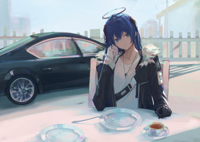 4K, 7ife, anime girls, Arknights, portrait display