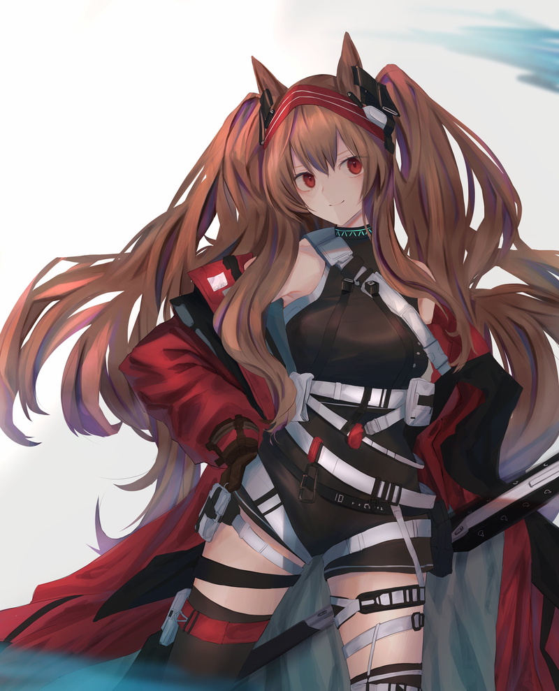 portrait display, anime girls, 2K, looking at viewer, 7ife, Arknights