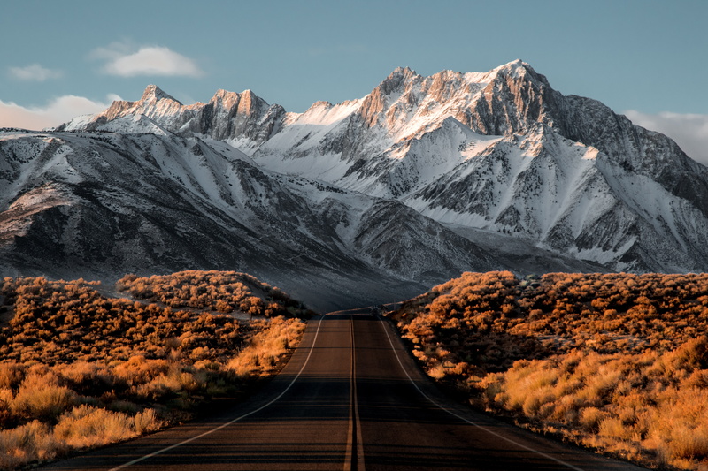 landscape, sky, covered, travel destinations, sierras, scenics - nature, cold temperature, snowcapped mountain, snow, day, outdoors, autumn, nature, cloud - sky