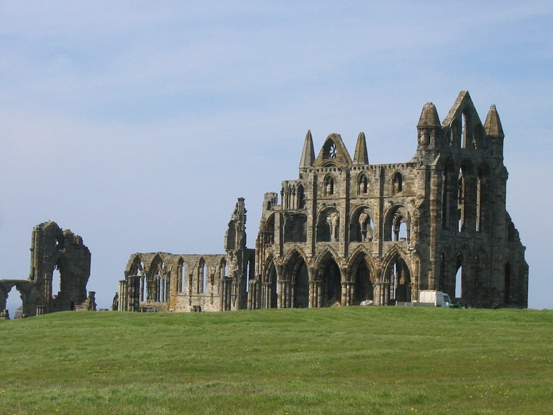 ancient civilization, tourism, concrete, grey, nature, castle, england, top, day, outdoors, archaeology, Ruins, monastery, built structure, whitby, Old