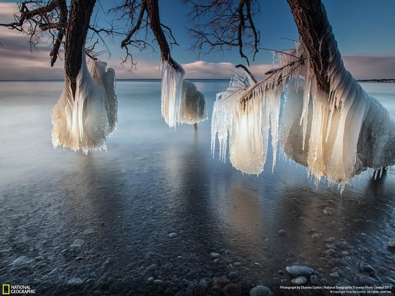 tranquil scene, ice, frozen, outdoors, national, whitby, ontario, nature, water, sky, cold temperature, snow, no people, canada, scenics - nature, day