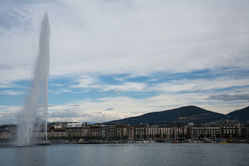 switzerland, scenics - nature, sky, Geneva, travel destinations, sea, water, Fountain, outdoors, no people, cloud - sky, mood, Places Of Interest, 5K