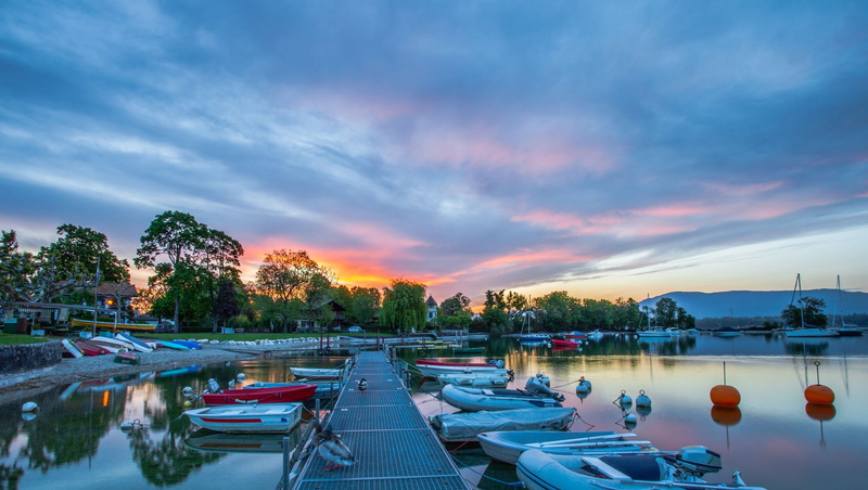 blue, summer, urban Scene, scenics - nature, harbor, multi Colored, marina, sunrise - Dawn, white, tourism, scenics, nature, transportation, vacations