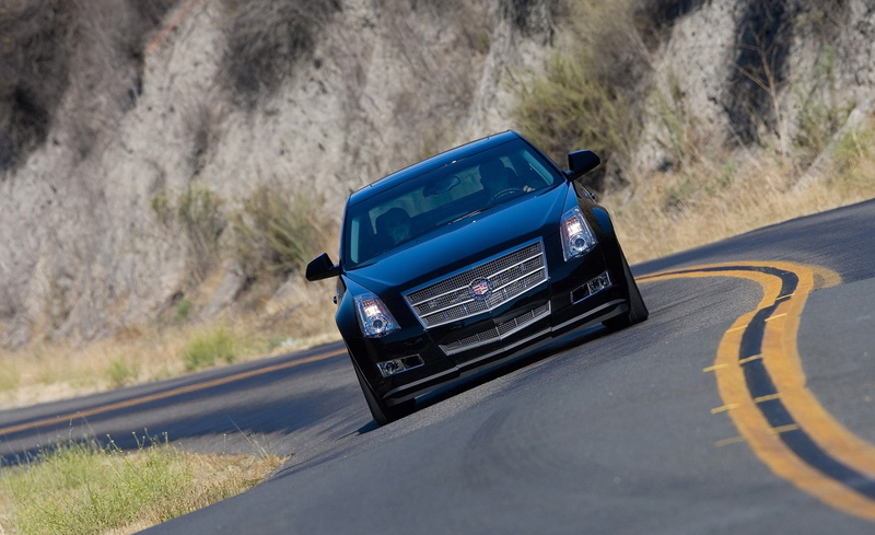 on the move, Cadillac, Cars, outdoors, road trip, 2008, road marking, communication, sign, transportation, cts, travel, road, day, no people, nature, motor vehicle