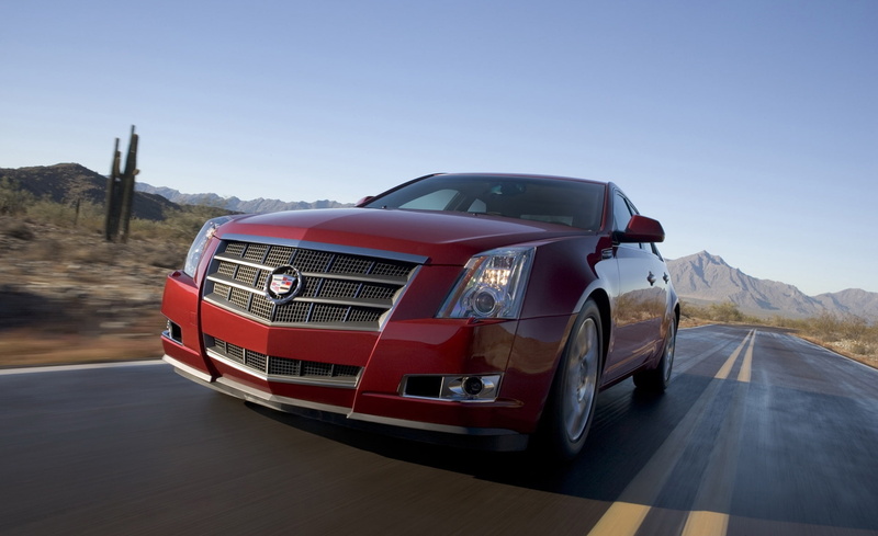 road, nature, motion, clear sky, sky, red, Cars, 1080P, cts, journey, motor vehicle, blurred motion, road trip, speed, mountain, Cadillac, wheel, sports car