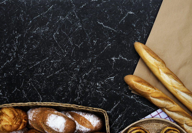 aerial view, close-up, desktop, bun, culinary, blank, bread house, food, no people, delicious, mock up, baked, freshness, sweetbread, tasty, ready-to-eat