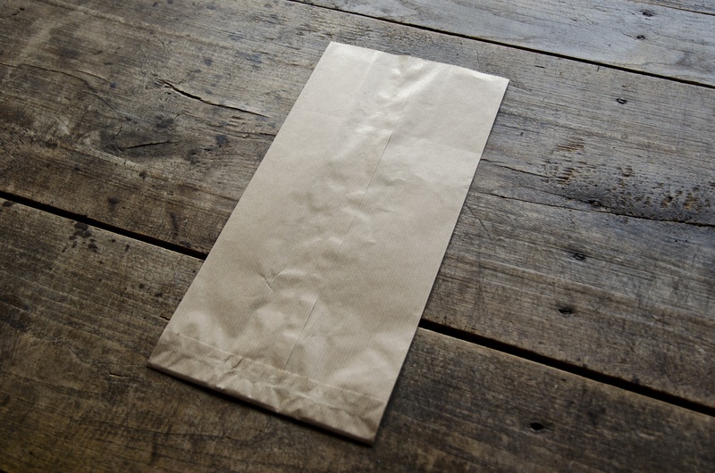 indoors, close-up, recycling, mock-up, simplicity, flooring, old, mockup, wooden, brown, paperbag, communication, day, directly above, high angle view