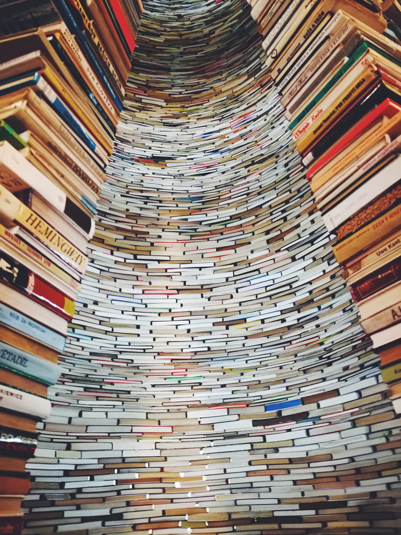 photography, education, in a row, low angle view, built structure, abundance, choice, ceiling, assorted, backgrounds, multi colored, book, collection, stack