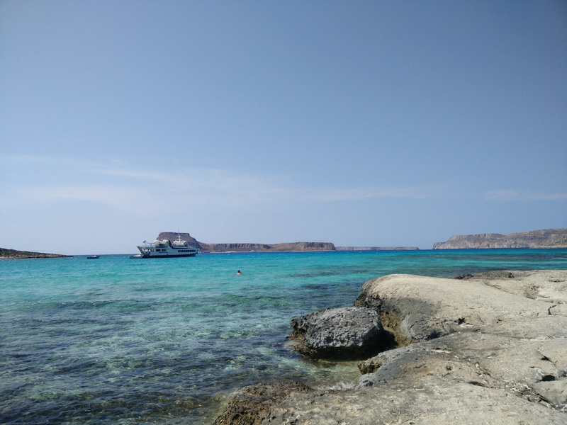 clear sky, outdoors, summer, scenics - nature, relax, Boat, water, dream, sea, stunning, boat, scenics, lifestyle, ionic, tranquil scene, landscape, 4K