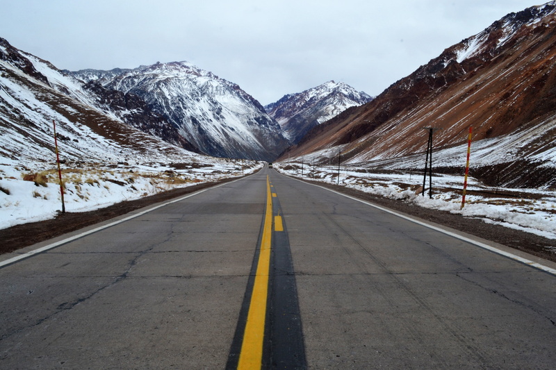 direction, marking, photography, non-urban scene, transportation, the way forward, long, hd, mountain range, 4K, diminishing perspective, snow, 5k, road marking