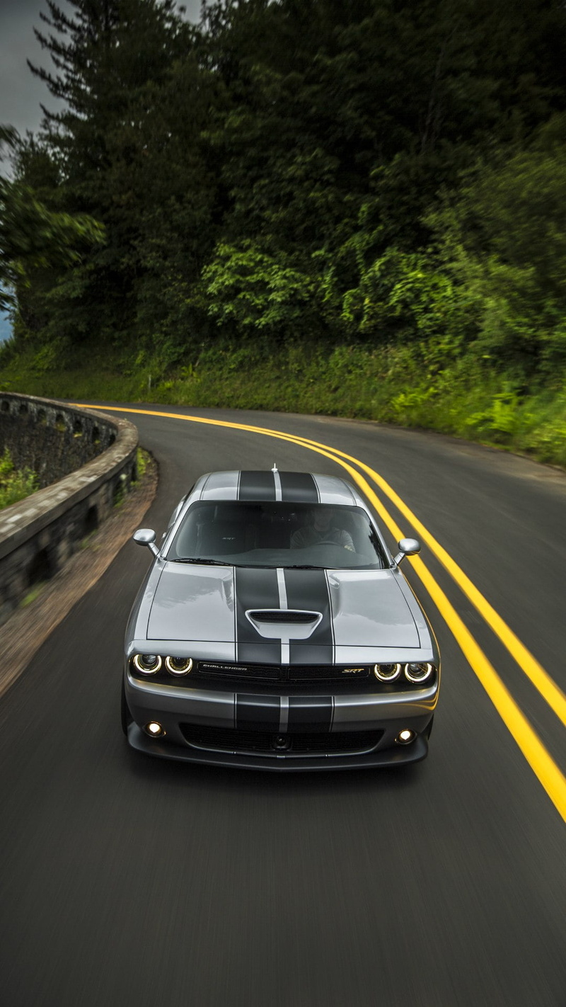 srt, 1080P, on the move, luxury, tree, road, sign, racing, stripes, car, nature, no people, double yellow line, road marking, double, city, speed, mode of transportation