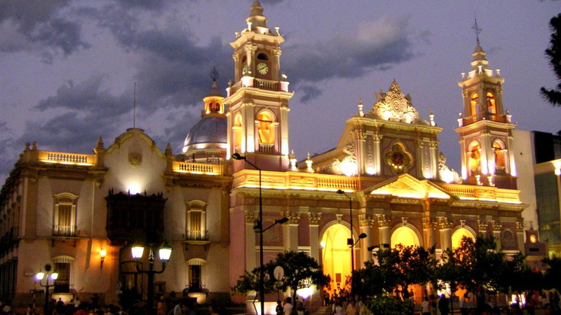 de, salta, argentina, catedral, 2K