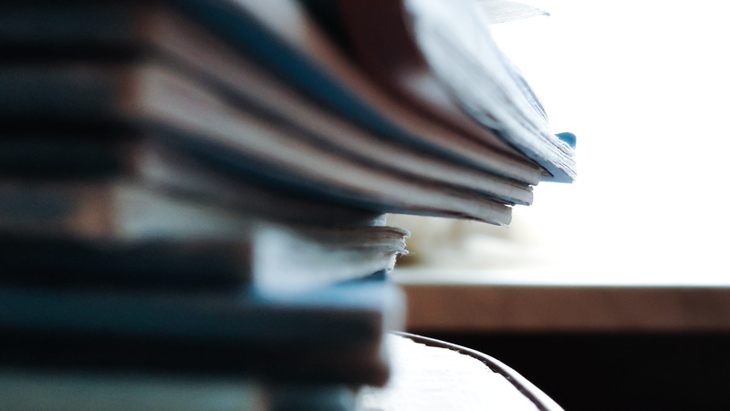 close-up, copybook, day, still life, selective focus, blue, metal, window, industry, 2K, indoors, absence, study, focus on foreground, motion, business