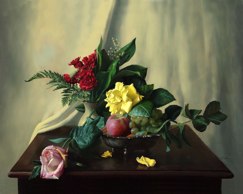 backgrounds, old-fashioned, arrangement, elegance, freshness, summer, vulnerability, no People, leaf, rose - Flower, still life, fragility, decor, vase