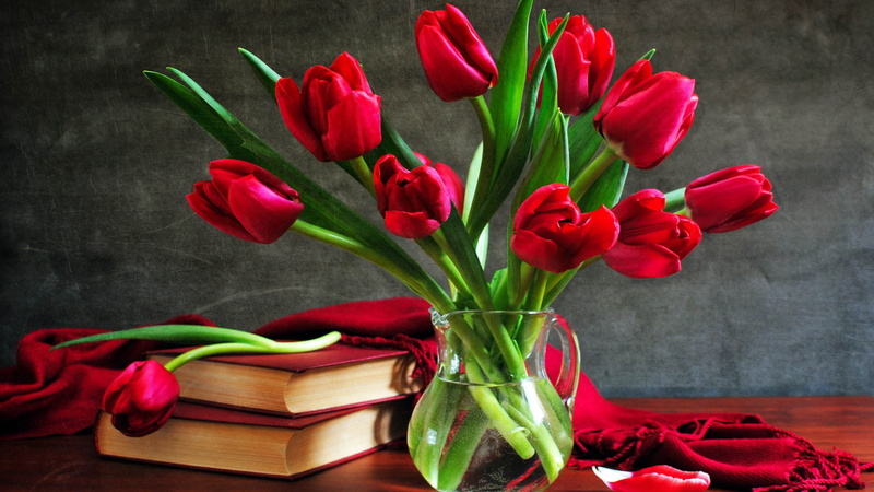 close-up, bouquet, tulip, flower arrangement, retro Styled, no People, valentines Day - Holiday, yellow, bunch, bunch of flowers, rustic, softness, plant