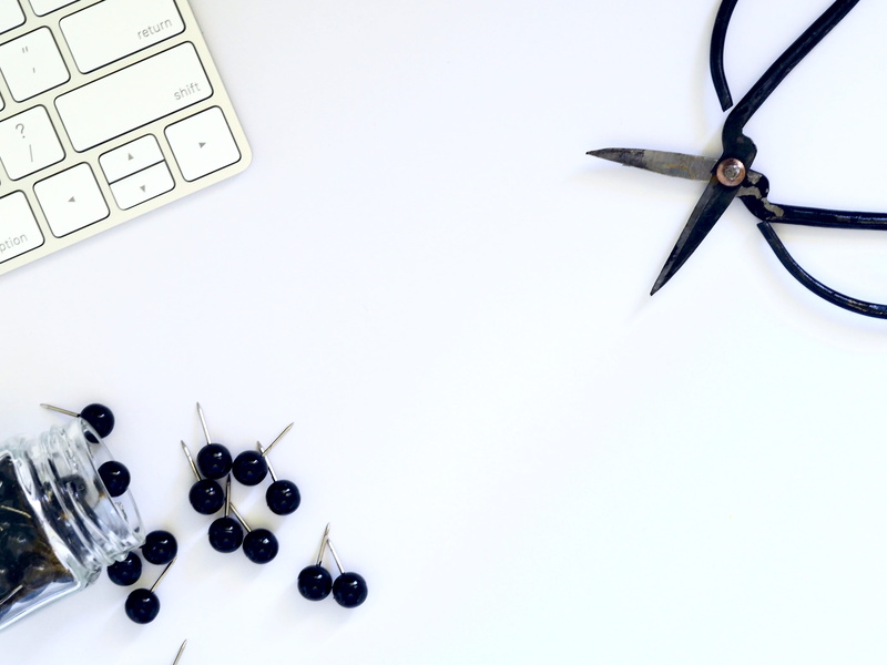 scissors, black color, 4K, technology, working, minimal, australia, wireless technology, desktop, studio shot, white, computer, close-up, graphic design