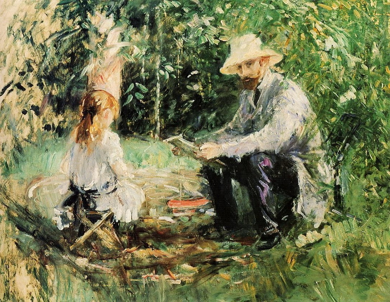 480P, children, painting, sitting, classic art