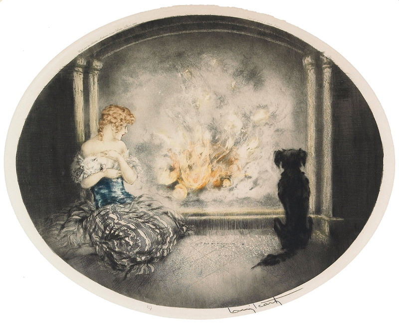 pictura, Cinderella, human representation, built structure, painting, belief, creativity, indoors, circle, statue, sculpture, caine, louis icart, art, shape