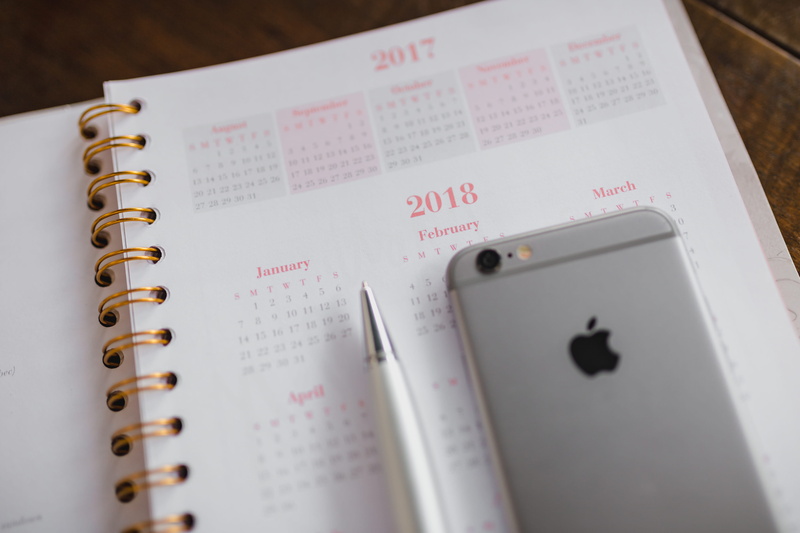 number, calendar, 5K, desk, still life, note pad, personal organizer, list, selective focus, to do list, communication, note, diary, no people, reminder