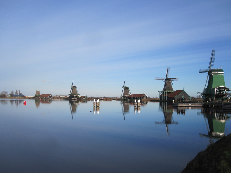 Mills, renewable energy, landscape, transportation, waterfront, View, mode of transportation, air, architecture, zaandam, building exterior, reflection