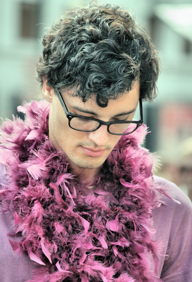 real people, pride, clothing, young, hairstyle, headshot, boa, hair, human, pink color, photo, shy, focus on foreground, leisure activity, czech republic
