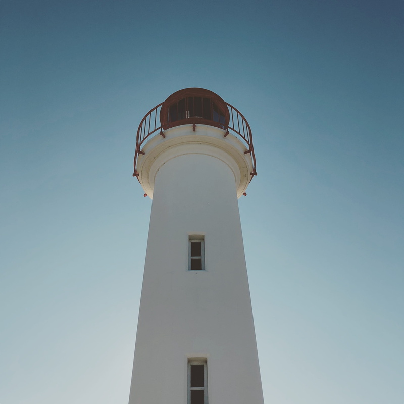 water conservation, built structure, control tower, long sleeve, day, outdoors, concrete, france, security, guidance, safety, white, low angle view, beacon